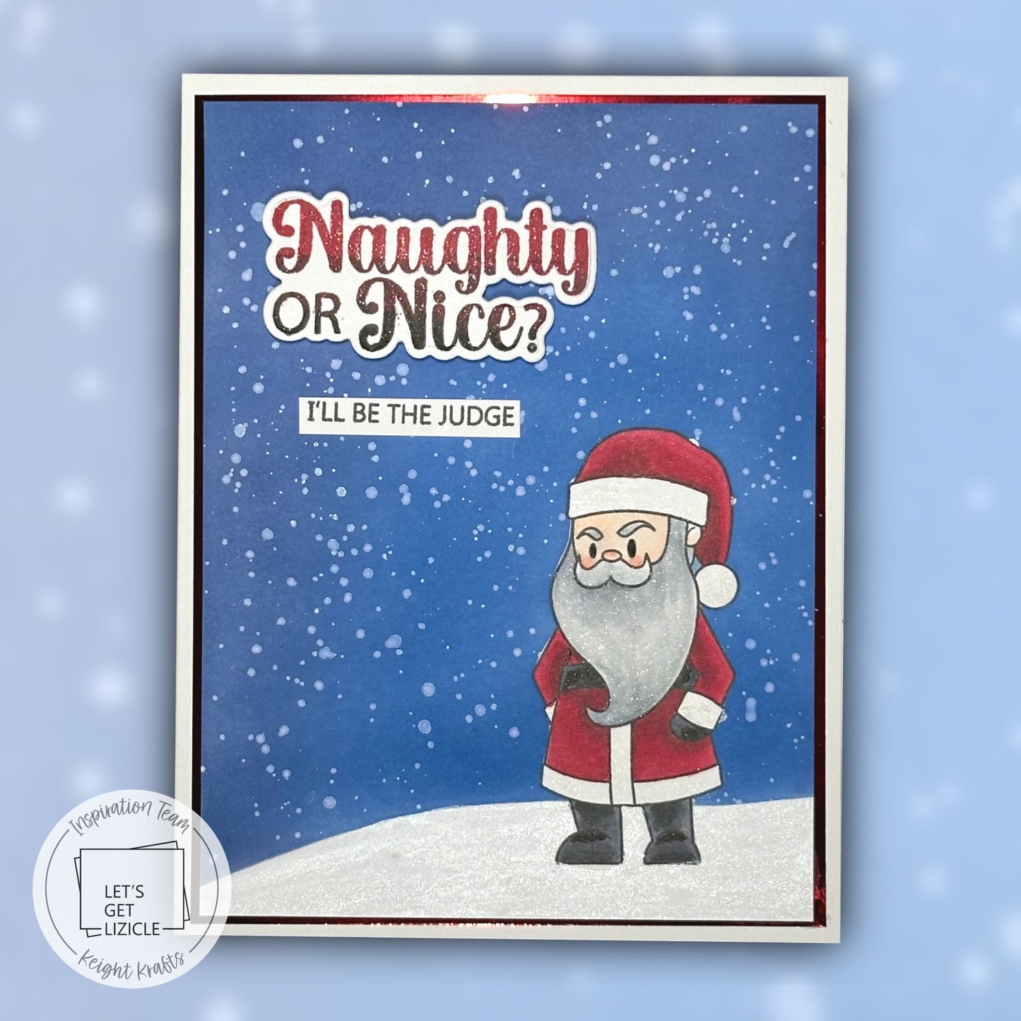 Sassy Santa Stamp Set